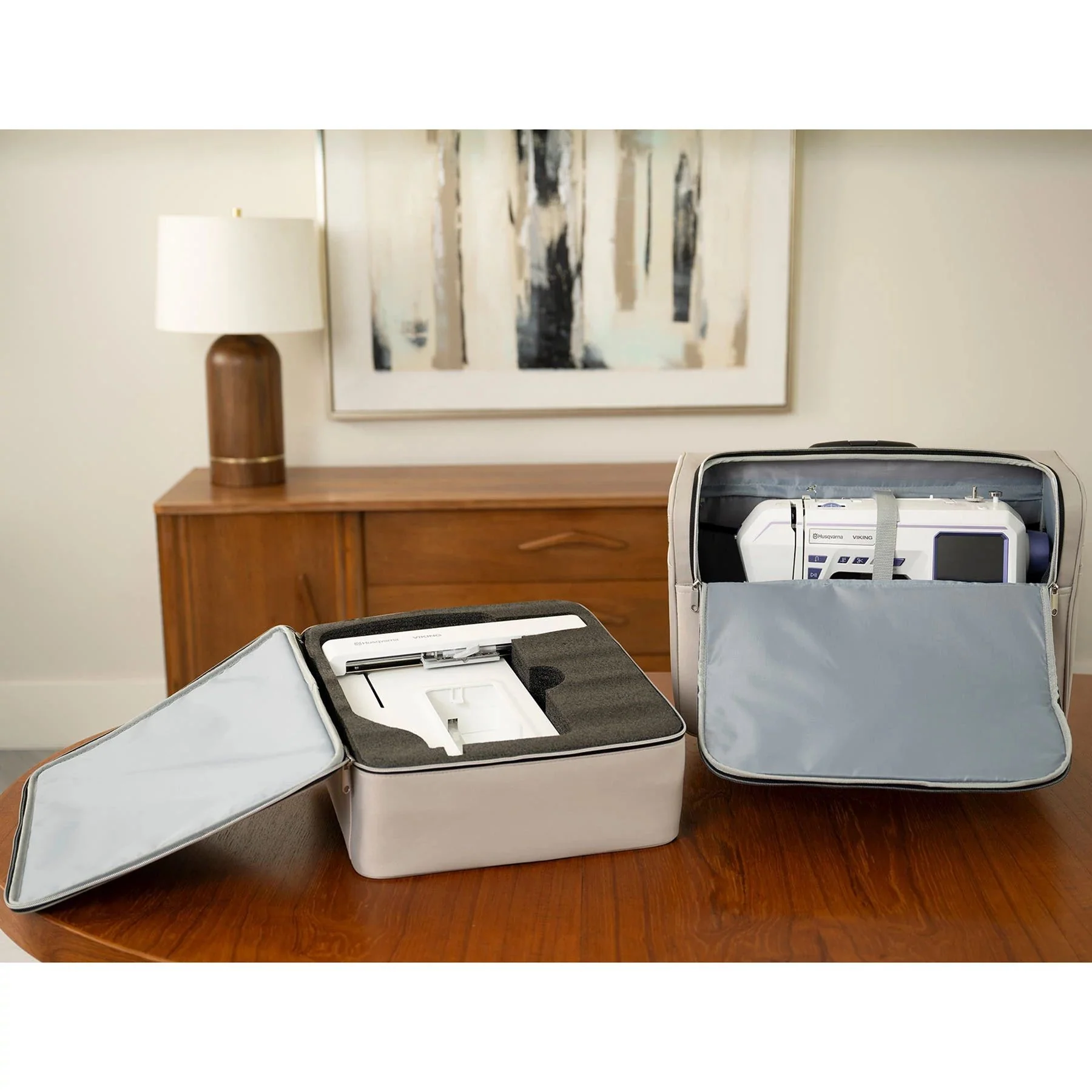 HUSQVARNA® VIKING® Machine & Embroidery Unit Luggage Set - Image 5