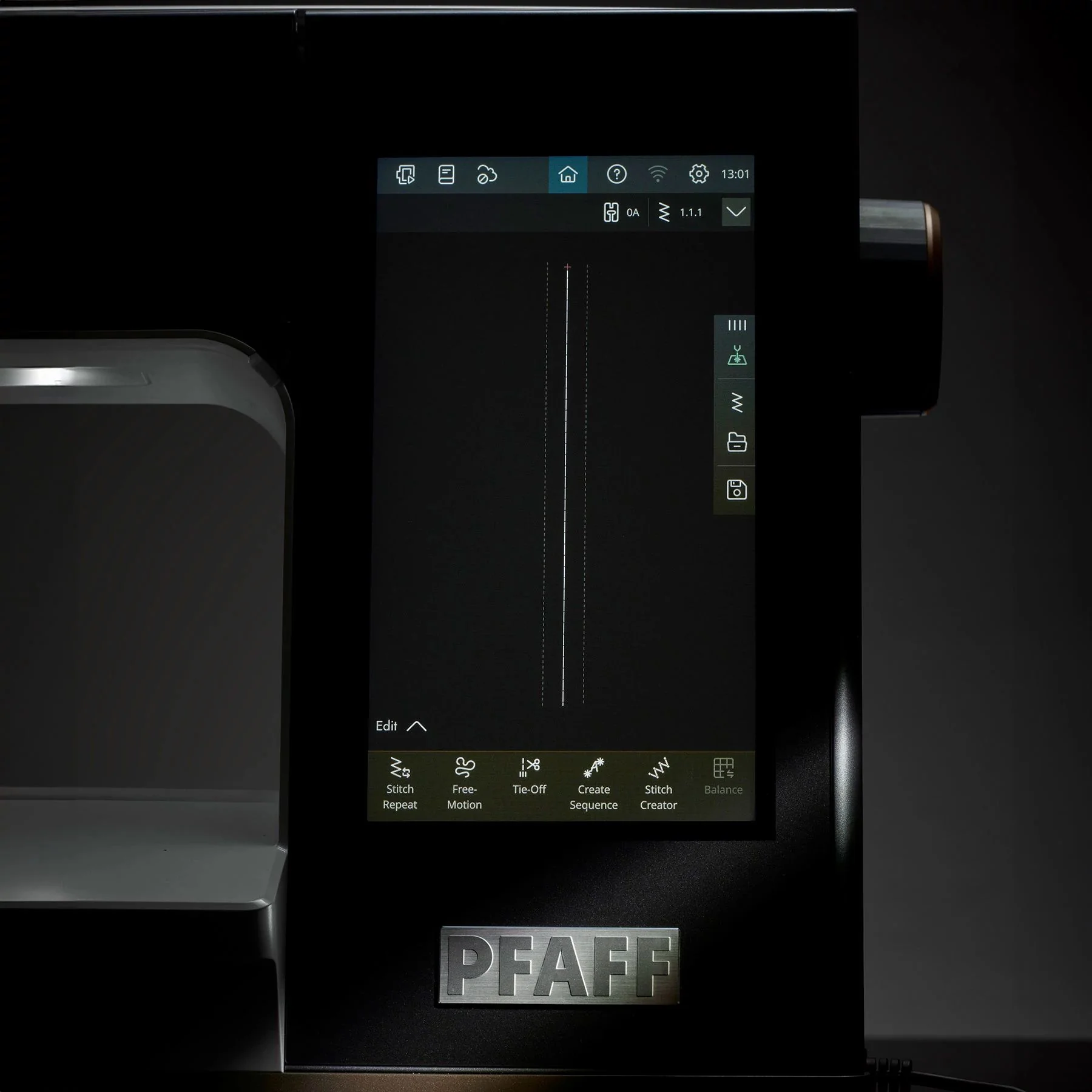 PFAFF® creative expression™ 750 Sewing and Embroidery Machine - Image 3