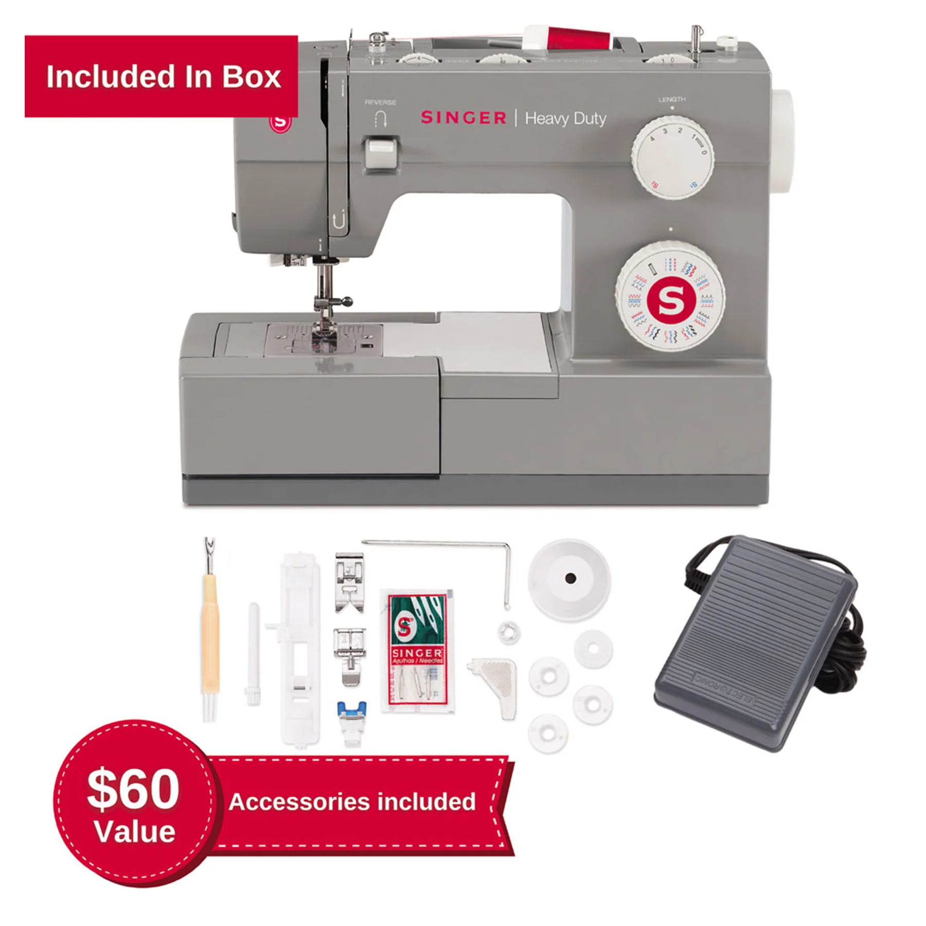 SINGER® Heavy Duty 4423 Sewing Machine - Image 3