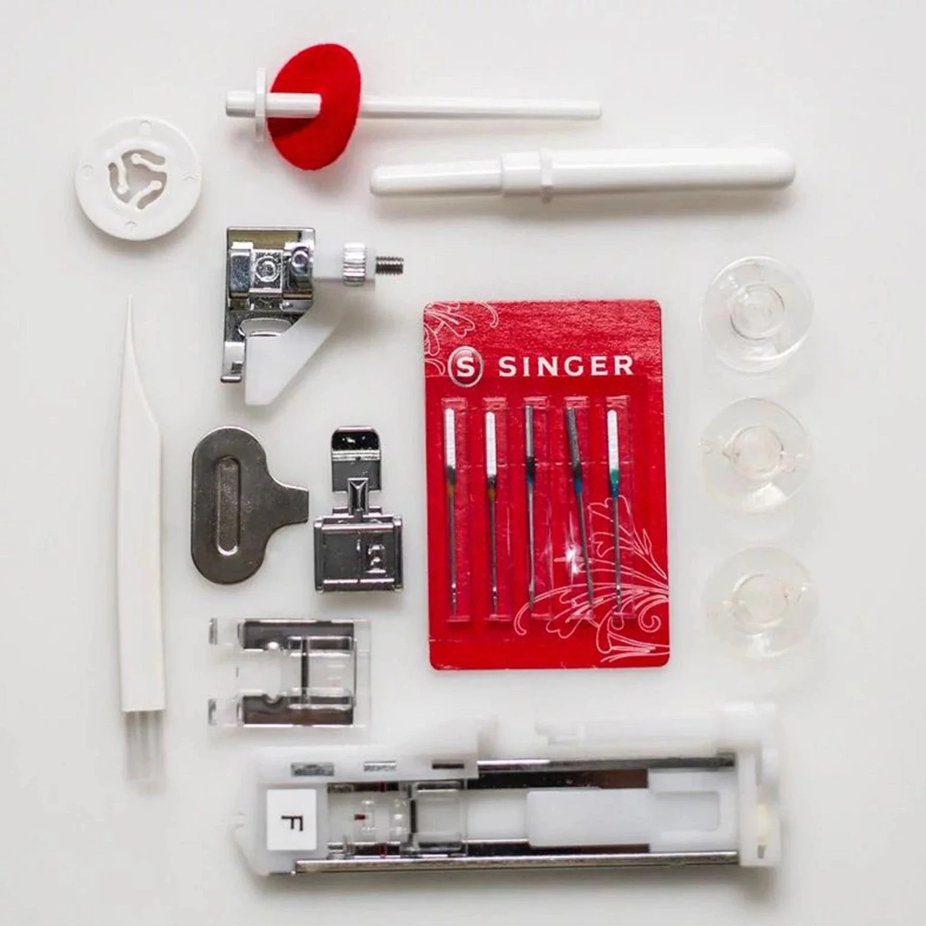 SINGER® SC220 Sewing Machine (Red) - Image 5